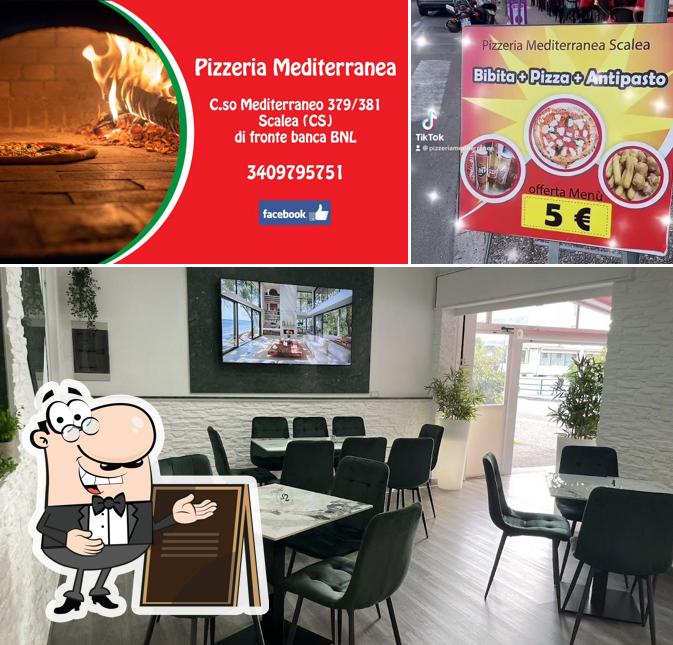 Gli esterni di Pizzeria Mediterranea