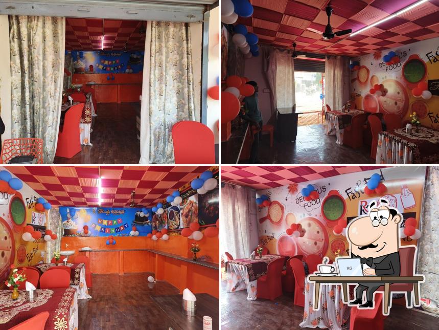 The interior of R.K Family Restaurant
