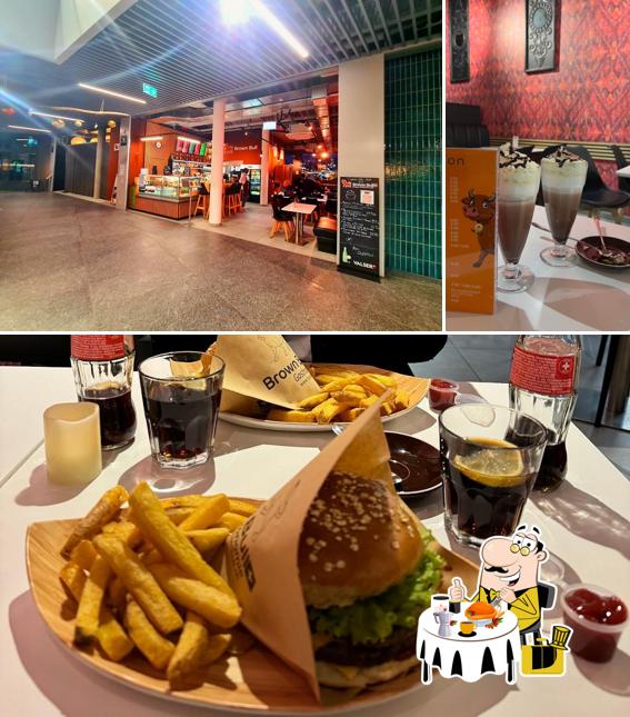 La foto di cibo e interni da Brown Bull