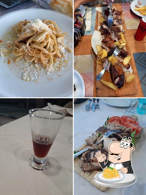 Spaghetti alla carbonara al Sa Figamoru Ristorante tipico Sardo, Lido di Orri Tortolì