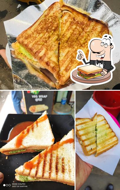 Grilled cheese sandwich at Sun Sandwich Shop
