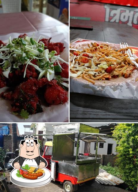 Check out the picture depicting food and exterior at Trimurti Chinese Centre