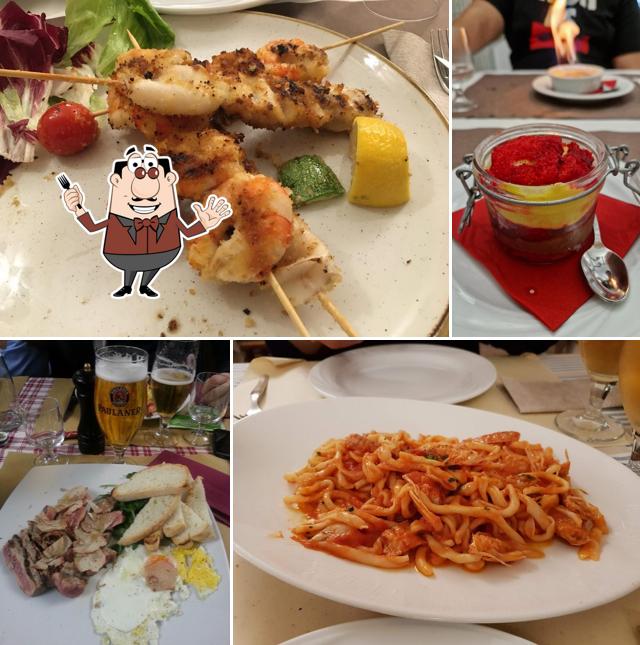 Cibo al Ristorante la Fornarina