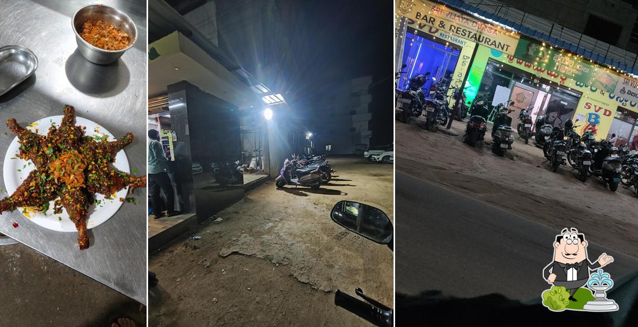The exterior of SVD BAR & Restaurant ఎస్ వీ డీ బార్ & రెస్టారెంట్