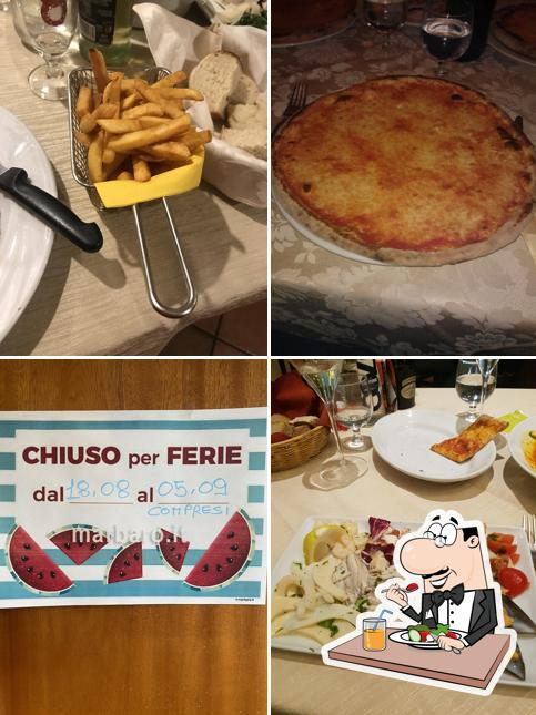 Cibo al Trattoria Il Vaporino