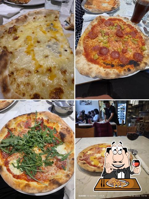 Scegli tra le svariate varianti di pizza