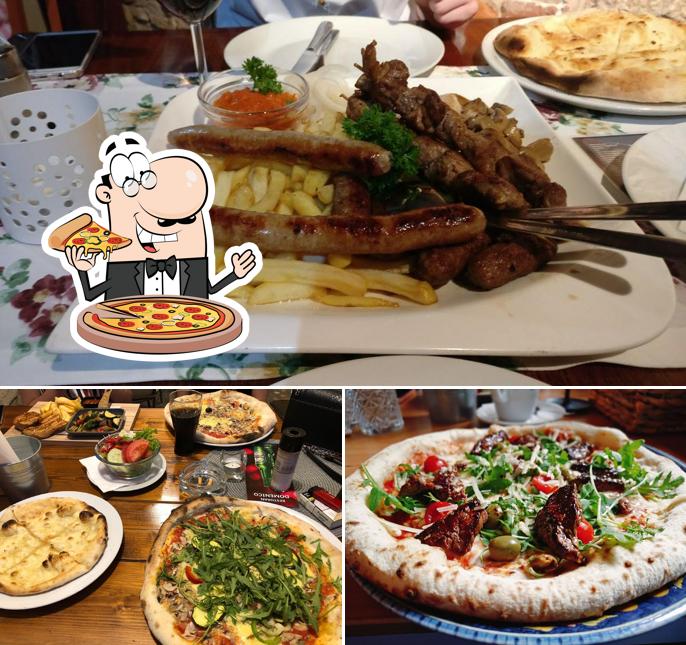 A Restoran Domenico, puoi prenderti una bella pizza