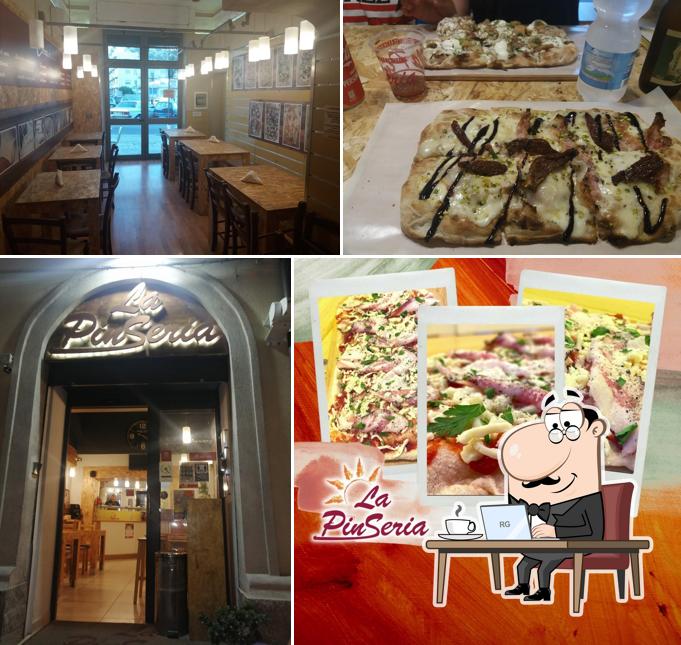 Gli interni di La Pinseria