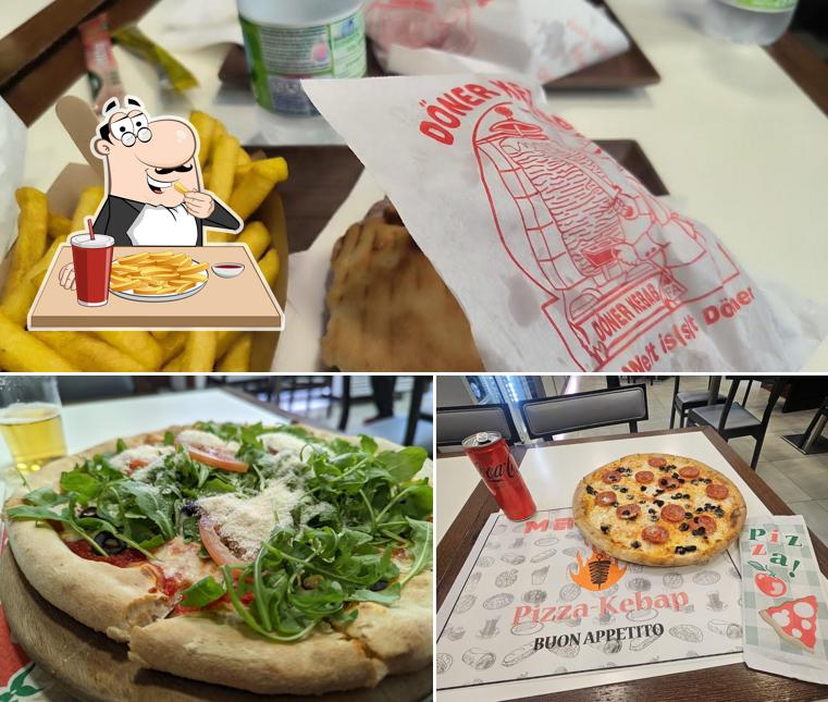 Patatine fritte al Marelli Turkish Kebap Pizza