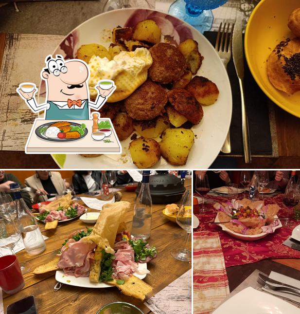 Platti al Osteria casa Benini