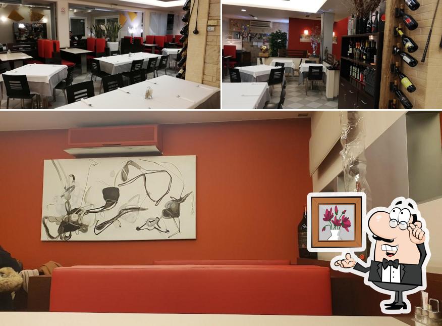 Gli interni di Pizzeria Da Mauro dal 1990