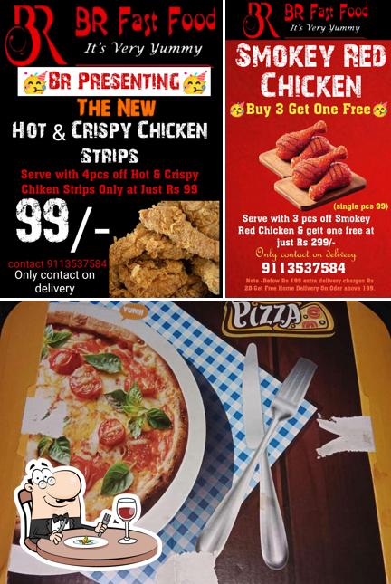 Food at BR Fast Food...It's Very Yummy