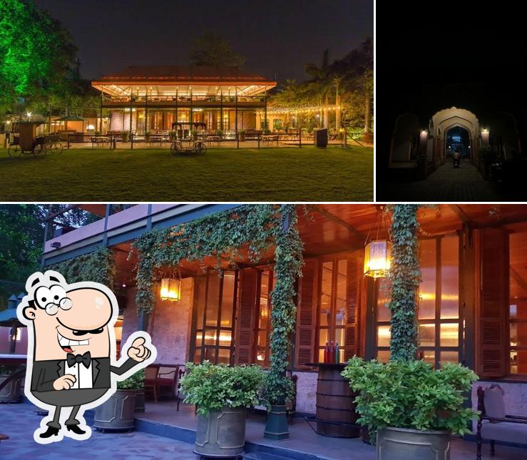 Enjoy the view outside Shikaar Bagh - Restaurant and Bar