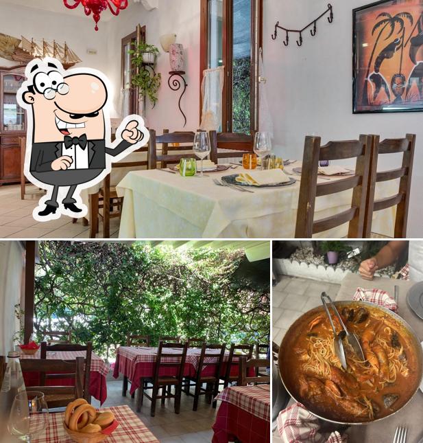 Dai un'occhiata agli interni di Trattoria La Battigia