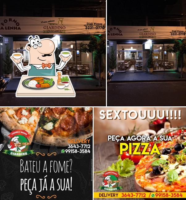 Platos en Giardino Pizzaria