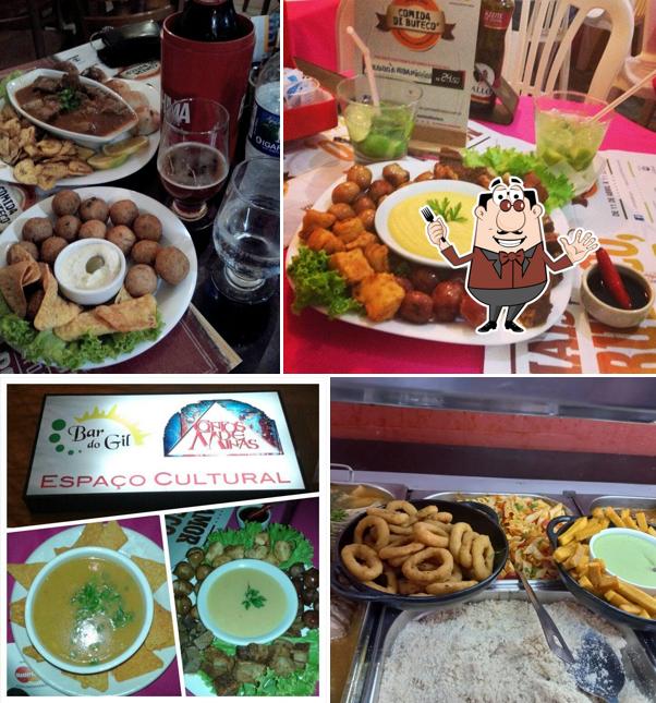 Platos en Bar do Gil