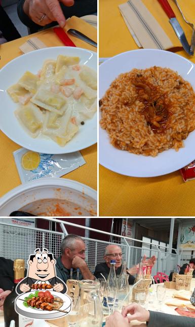La cibo e bevanda del ristorante