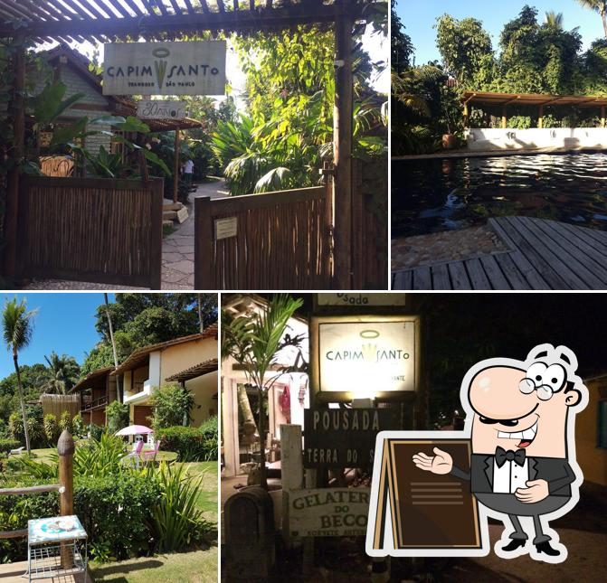 Desfrute da vista do exterior Capim Santo Trancoso - Pousada e Restaurante