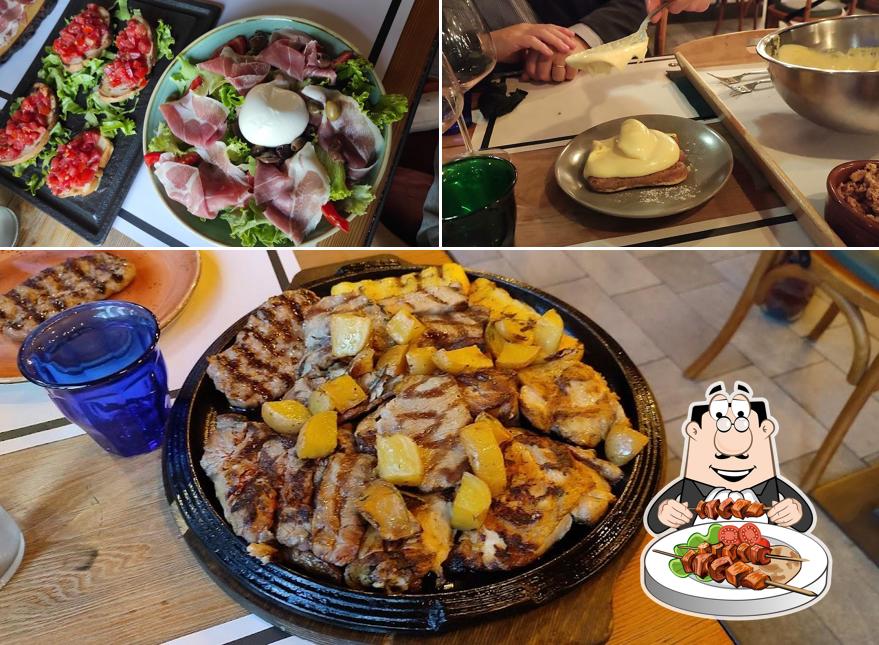 Prosciutto crudo al Ristorante Bosketto