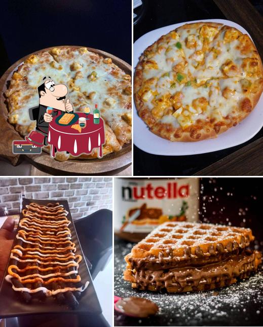Waffles at Helly & Chilly Cafe, Dehradun