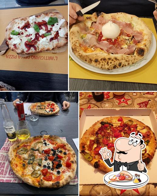 Scegli tra le svariate varianti di pizza