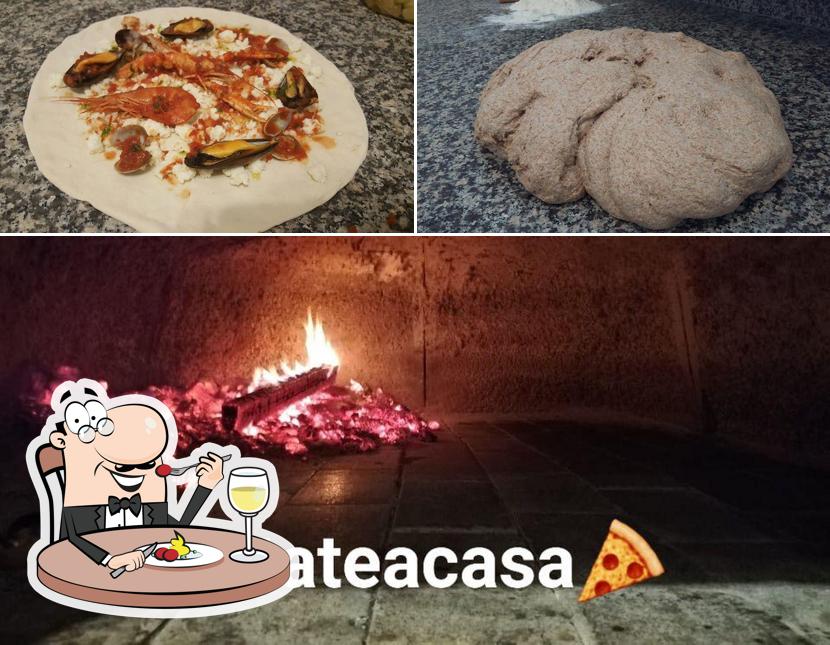 La immagine della cibo e interni di Pizzeria Floris