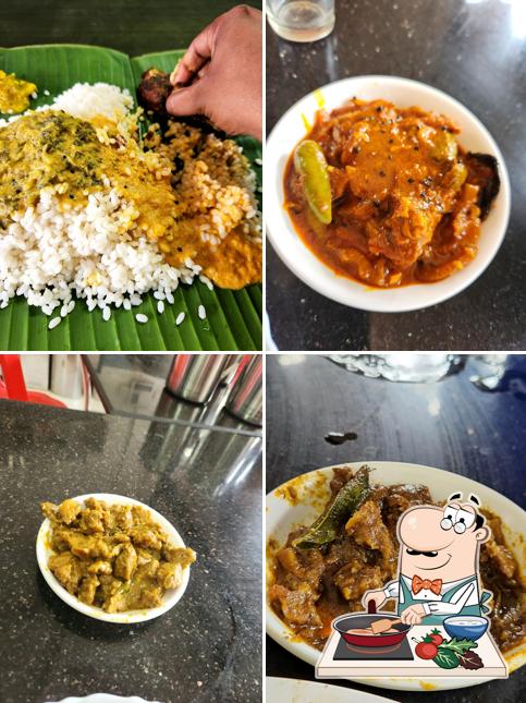 Chicken curry at Vanitha Mess