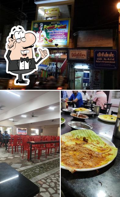 The interior of point to point Family Restaurant
