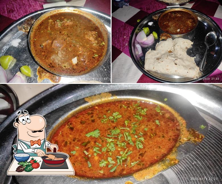 Chicken curry at Hotel Ahilya Bar & Restaurant