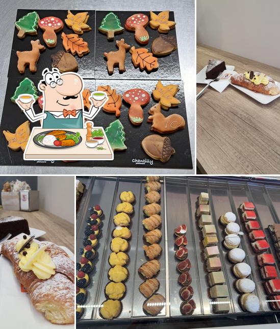 Platti al Pasticceria Chantilly