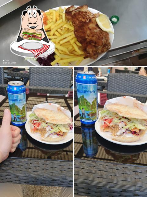 Club sandwich al Ali's Pizza & Kebab Zuchwil
