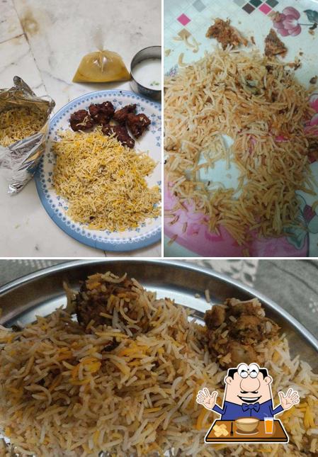 Food at Bismillaha biryani point