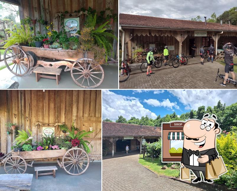 Desfrute da vista do exterior Caffè Colonial Della Nonna