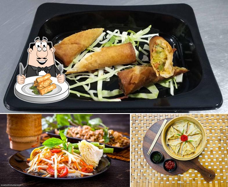 Spring rolls at Mandarin house