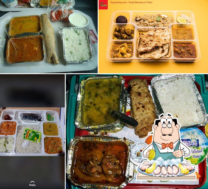 Railway food order catering