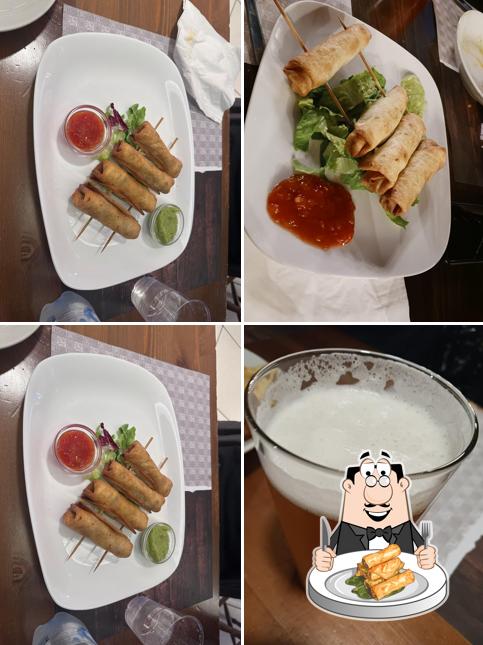 Involtini primavera al plaza mexico