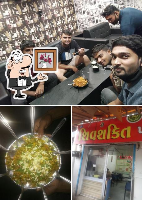 The interior of Shiv Shakti Restaurant