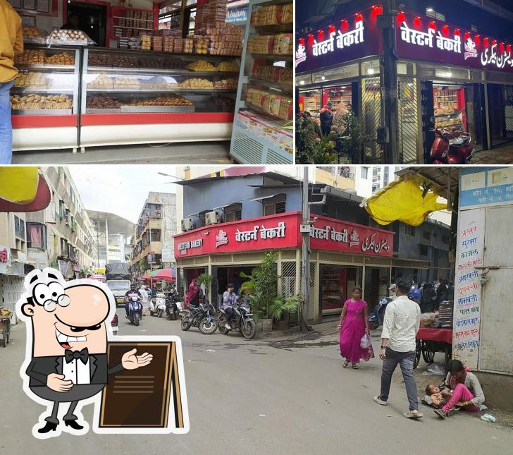 Among different things one can find exterior and food at Western Bakery