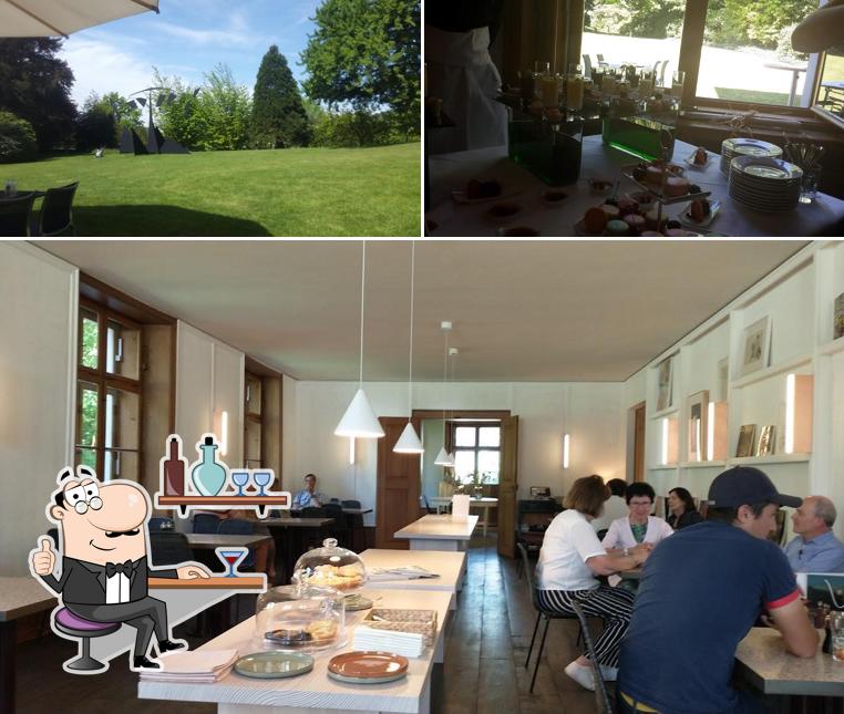 Gli interni di Restaurant Beyeler in the Park