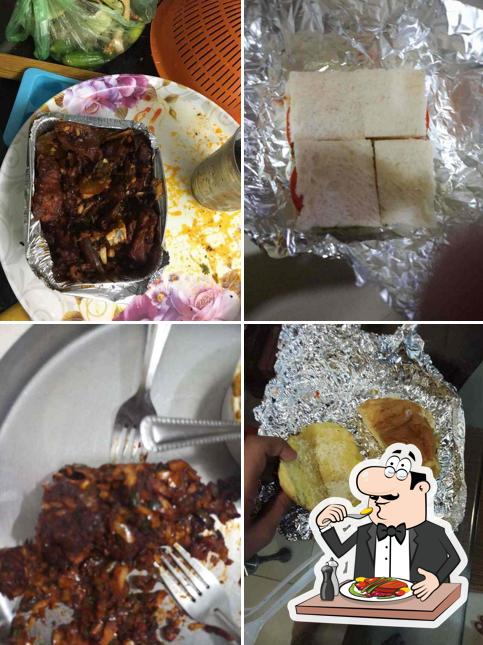 Food at Karnavati Dabeli