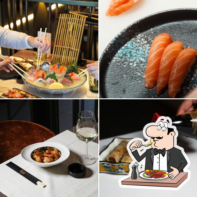 Platti al Ristorante Giapponese Kayi Sushi