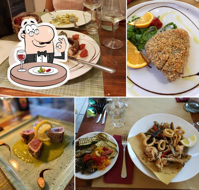 Platti al Osteria delle Grazie