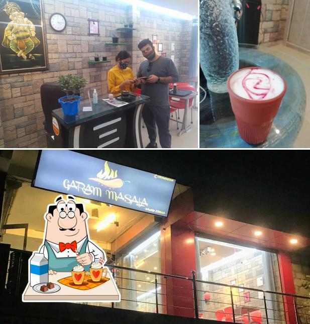 Enjoy a drink at GARAM MASALA Nawabi zaayaka