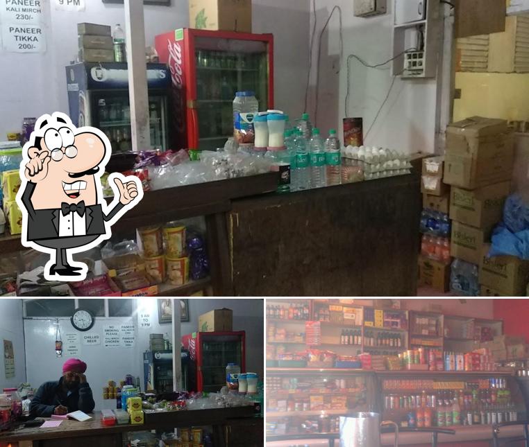 The interior of Giani Da Dhaba