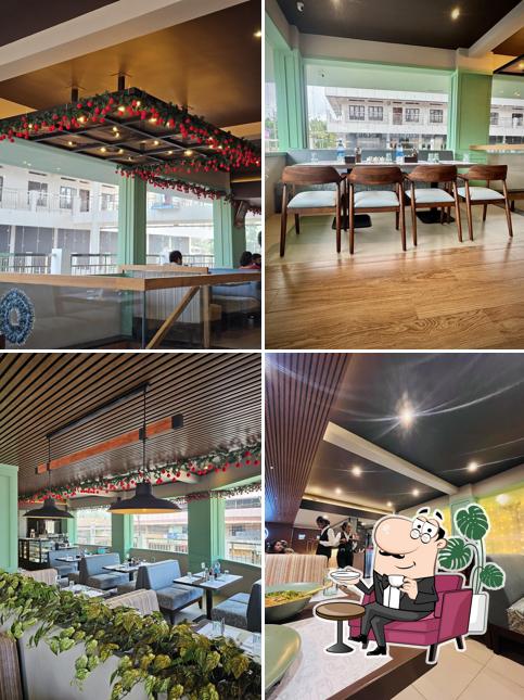 The interior of Pala Bakers Bistro