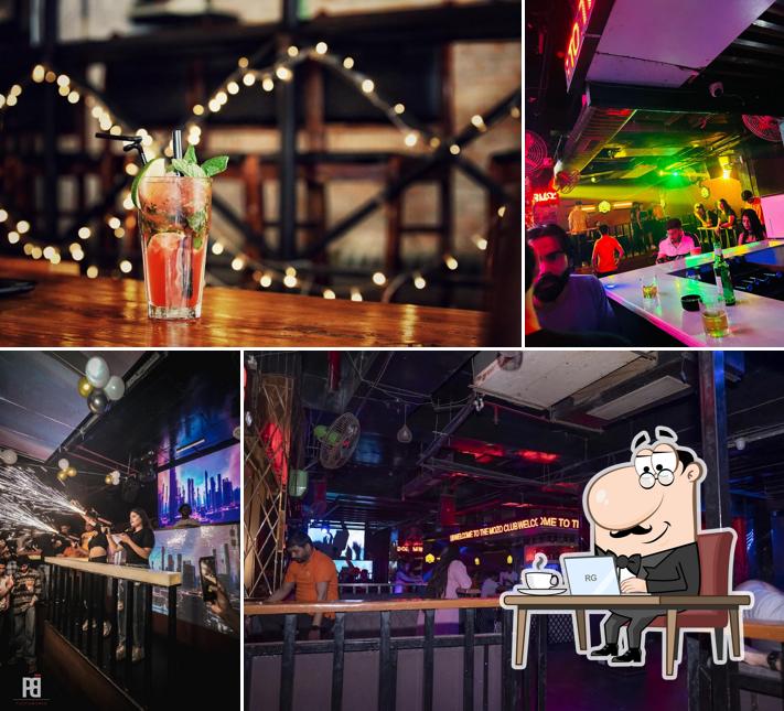 The interior of The Mozo Night Club