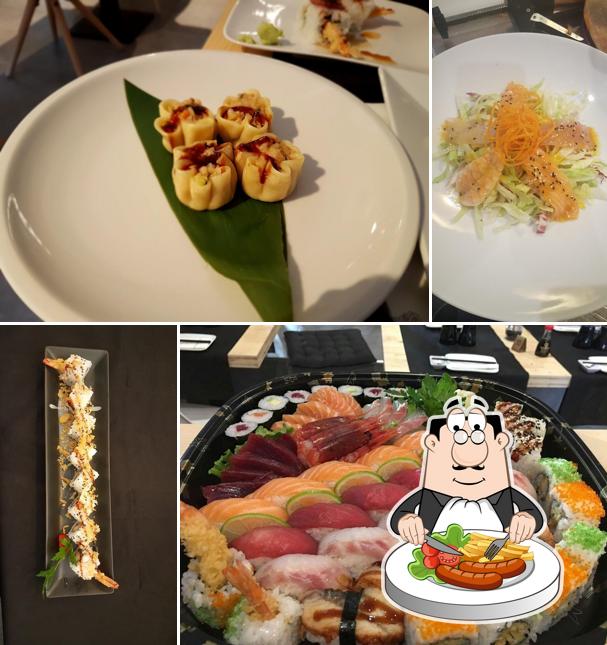 Cibo al Ristorante Giapponese Tao