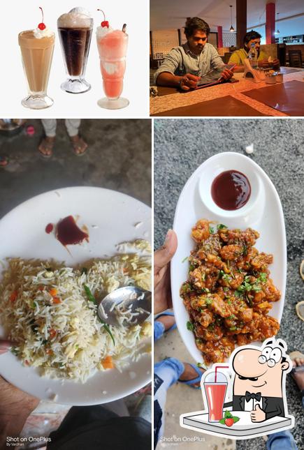 Enjoy a drink at Jalari Family Restaurant