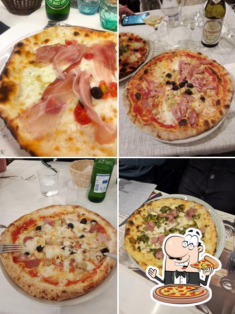 A Des Garçons, puoi goderti una bella pizza