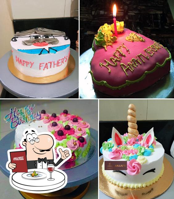 Food at Anjju's bakery